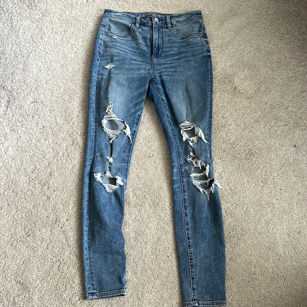 American Eagle Super High Rise Jegging
